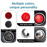 Autoschlüsselloser Ein-Schlüssel-Startschalter 2215450714 für Mercedes-Benz W164/W205, Carbon Fiber Black, Carbon Fiber Red – Bild 3