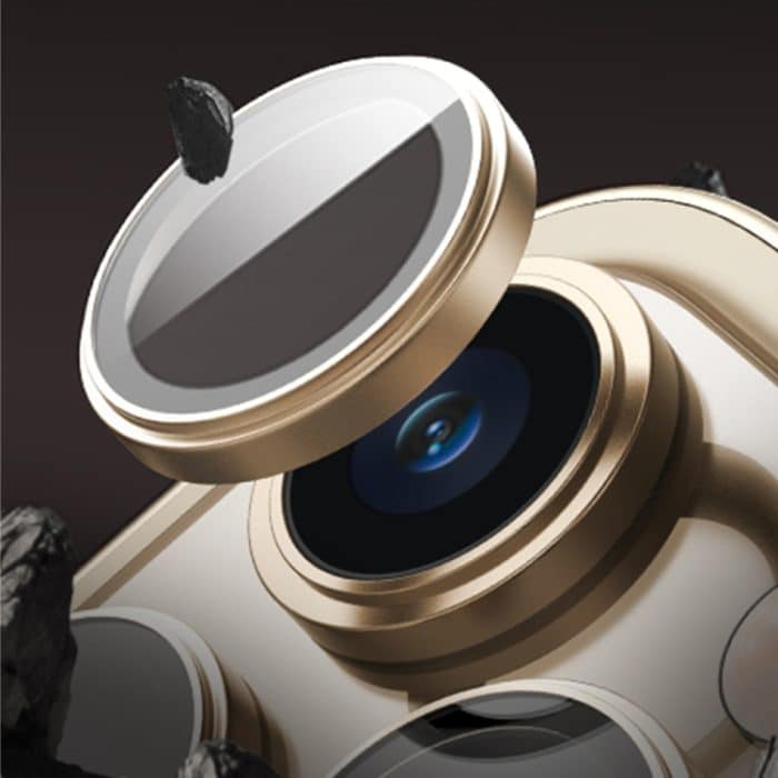 TOTU PG-3 Mattmetall-Linsenschutzfolie, For iPhone 16 / 16 Plus – Bild 4