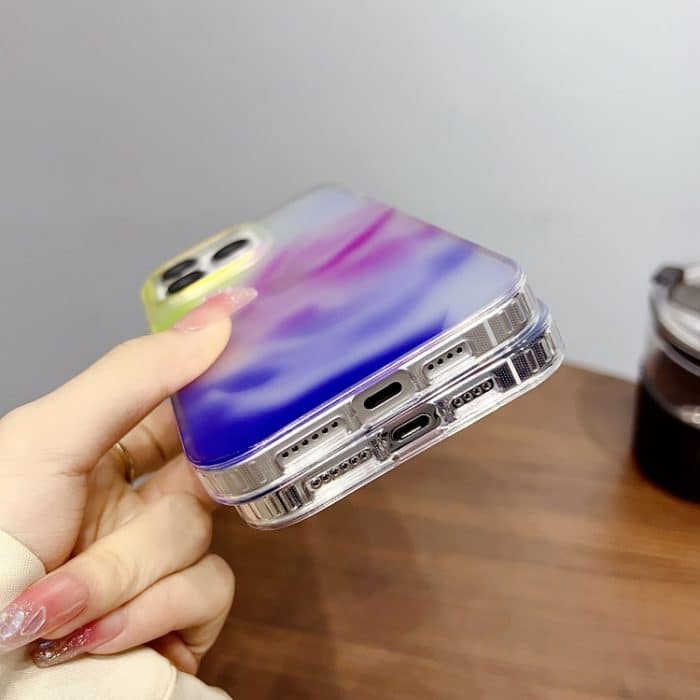 Gradient IMD PC Hybrid TPU-Telefonhülle, For iPhone 14 Plus, For iPhone 14 Pro – Bild 5