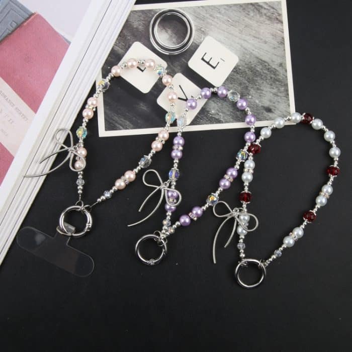 Kurzes Armband mit Schmetterlingsperlen – Bild 2