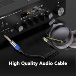 Stereo-Mikrofon-Aux-Audiokabel, Spiral-Adapterkabel, Länge: 0,5 m, Mini 3 Pin XLR to 6.35mm, Mini 4 Pin XLR to 6.35mm – Bild 5