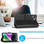 Abnehmbare 2-in-1-Lederhülle mit magnetischer Rückseite und Kalbsstruktur, For iPhone 14 Plus, For iPhone 14, For iPhone 14 Pro, For iPhone 14 Pro Max – Bild 8