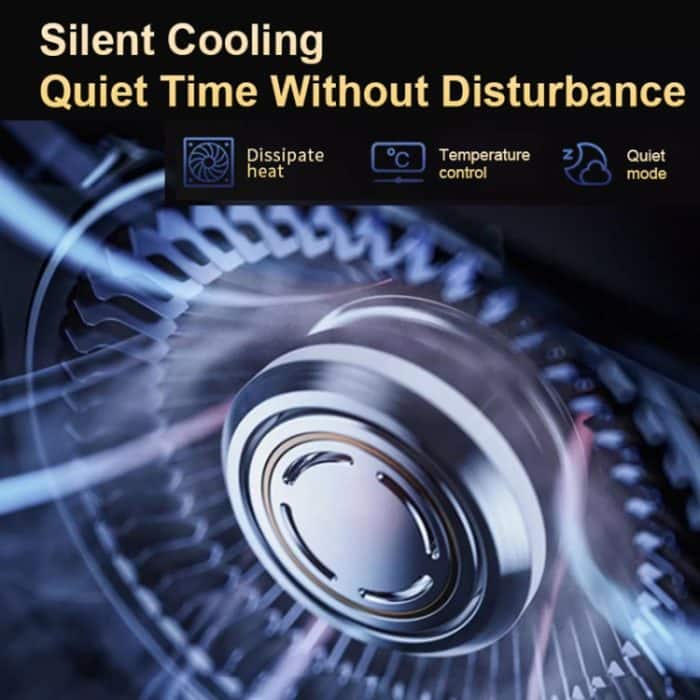 T-2 1920 x 1080P 240ANSI HiSilicon 352 Android 9.0 Tragbarer Projektor, US Plug, UK Plug, EU Plug – Bild 11