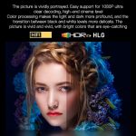 TZ-1 1080P 280ANSI HiSilicon 352 Android 9.0 Faltbarer PTZ-Standprojektor, US Plug, UK Plug, EU Plug – Bild 10