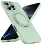 MagSafe-Telefonhülle aus flüssigem Silikon mit drehbarem Halter, For iPhone 14 Pro Max, For iPhone 13 Pro Max, For iPhone 13 Pro, For iPhone 13 – Bild 2