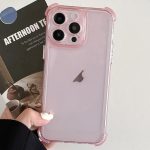 Transparente, stoßfeste TPU-Telefonhülle mit vier Ecken, For iPhone 15 Pro Max, For iPhone 15 Pro, For iPhone 15 Plus, For iPhone 15