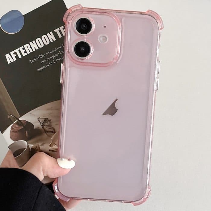 Transparente, stoßfeste TPU-Telefonhülle mit vier Ecken, For iPhone 11, For iPhone 11 Pro, For iPhone XS / X, For iPhone XR – Bild 1