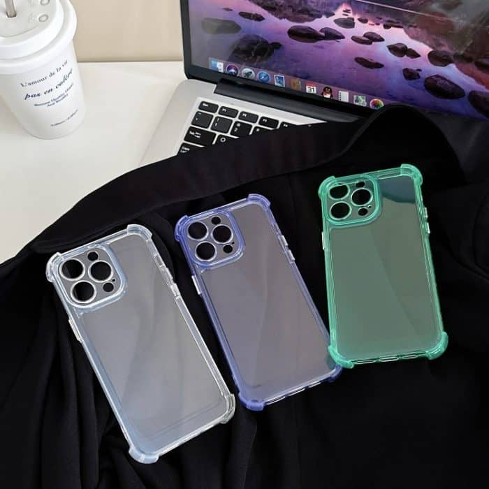 Transparente, stoßfeste TPU-Telefonhülle mit vier Ecken, For iPhone 11, For iPhone 11 Pro, For iPhone XS / X, For iPhone XR – Bild 5