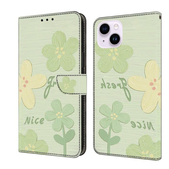 Frisch lackierte Leder-Telefonhülle, For iPhone 15 Plus, For iPhone 15 – Bild 1