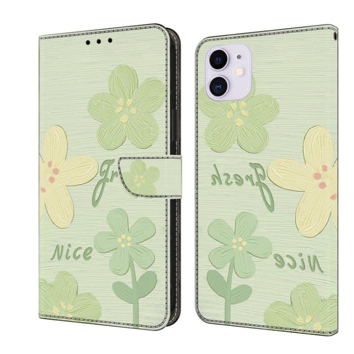 EDA007278221A.jpg Frisch lackierte Leder-Telefonhülle, For iPhone 11, For iPhone 11 Pro – Bild 1