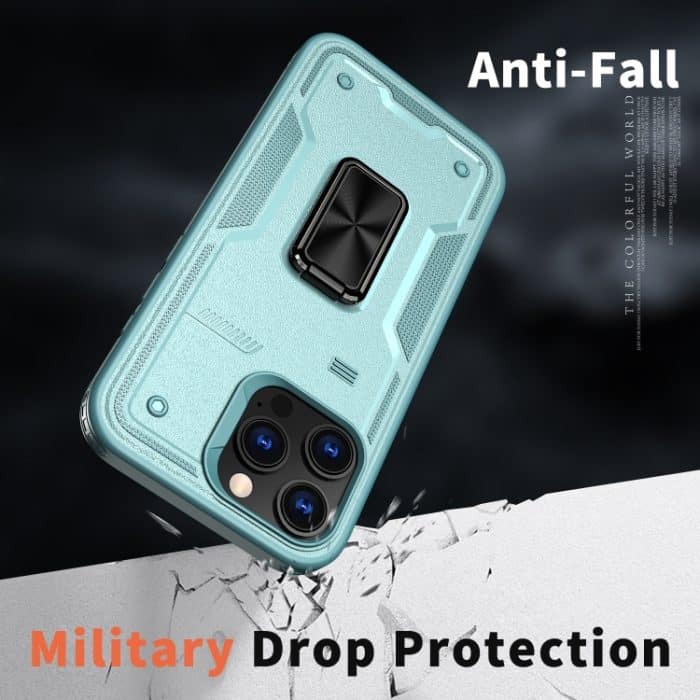 Ringhalter PC Hybrid TPU Telefonhülle, For iPhone 16, For iPhone 15 Pro Max, For iPhone 15 Pro – Bild 3