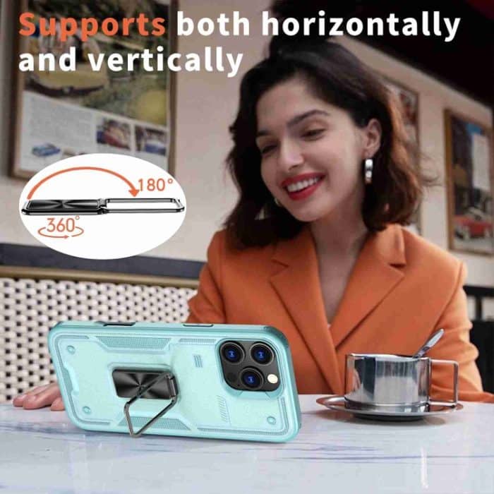 Ringhalter PC Hybrid TPU Telefonhülle, For iPhone 16, For iPhone 15 Pro Max, For iPhone 15 Pro – Bild 6