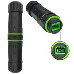IP68 wasserdichter SC Single-Core-Glasfaserkoppler/Adapter