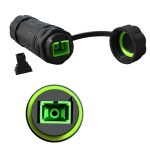 IP68 wasserdichter LC SC Glasfaser-Koppler/Adapter, SC Single Core, SC Dual Core, LC Dual Core