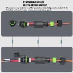 IP68 wasserdichter LC SC Glasfaser-Koppler/Adapter, SC Single Core, SC Dual Core, LC Dual Core – Bild 5