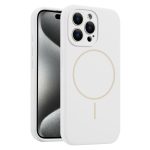 MagSafe-Telefonhülle aus flüssigem Silikon mit feiner Öffnung, For iPhone 15 Pro Max, For iPhone 15 Pro, For iPhone 15 Plus