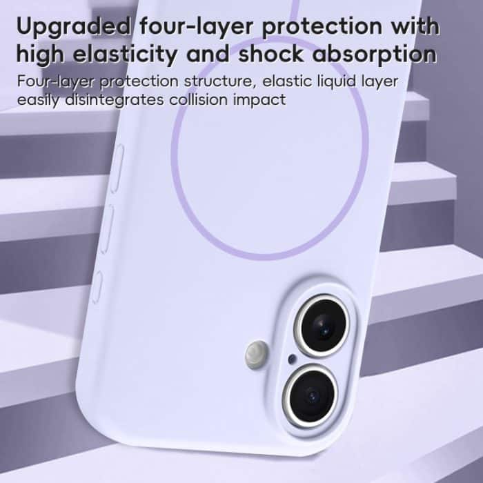 MagSafe-Telefonhülle aus flüssigem Silikon mit feiner Öffnung, For iPhone 14 Pro, For iPhone 14 Pro Max – Bild 6