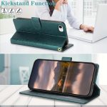 Handyhülle aus Leder mit Pfingstrosen-Blumen-Aufdruck, For iPhone 7 / 8 / SE 2022, For iPhone 13 Pro Max, For iPhone 13 Pro, For iPhone 13 mini – Bild 5