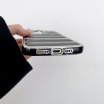 Galvanisierte Eiderdaunen-TPU-Telefonhülle mit silbernem Rand, For iPhone 16 Pro Max, For iPhone 16 Pro, For iPhone 16 Plus – Bild 5