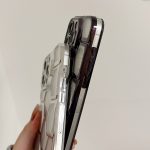 Galvanische Lasergravur 3D Waben Transparente TPU Handyhülle, For iPhone 13, For iPhone 12, For iPhone 12 Pro Max, For iPhone 12 Pro – Bild 4