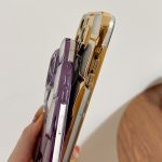 Galvanische Lasergravur 3D Honeycomb Glitter TPU Handyhülle, For iPhone 14 Pro, For iPhone 14 Pro Max, For iPhone 13 Pro Max, For iPhone 13 Pro – Bild 4