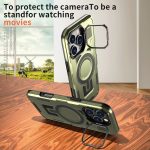 Shield Hollow Frame Halter MagSafe Telefonhülle, For iPhone 12 Pro Max, For iPhone 11, For iPhone XR – Bild 3