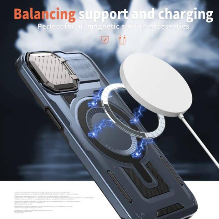 Schildrahmenhalter MagSafe Telefonhülle, For iPhone 16e, For iPhone 16 Pro Max, For iPhone 16 Pro – Bild 3