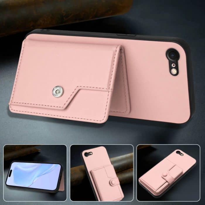 RFID-Schutzhülle mit Knopfkartenfach, For iPhone SE 2022 / 2020, For iPhone 13 Pro Max, For iPhone 13 Pro, For iPhone 13 – Bild 6