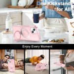 Frosted Skin Feel MagSafe Holder 360 Ganzkörper-Telefonhülle, For iPhone 14 Plus, For iPhone 14, For iPhone 14 Pro, For iPhone 14 Pro Max – Bild 6