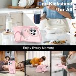 Frosted Skin Feel MagSafe Holder 360 Ganzkörper-Telefonhülle, For iPhone 13 Pro Max, For iPhone 13 Pro, For iPhone 13 – Bild 6