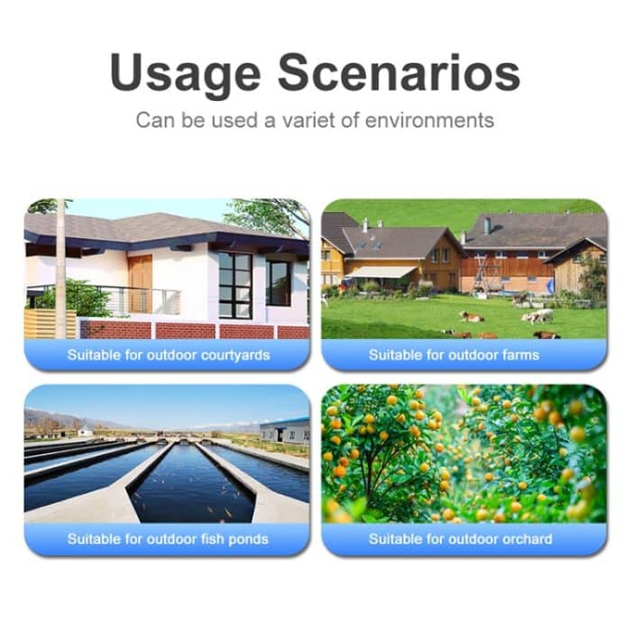 Solar-Straßenlaterne mit V380 4G WiFi 10X Dual-Lens-Überwachungs-HD-Kamera, No SD Card, 64GB SD Card, 128GB SD Card – Bild 12