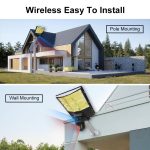 Solar-Straßenlaterne mit V380 4G WiFi 10X Dual-Lens-Überwachungs-HD-Kamera, No SD Card, 64GB SD Card, 128GB SD Card – Bild 8