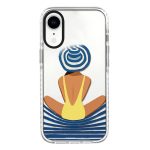 Einfaches Illustrationsmuster Vollständige Abdeckung Handyhülle, For iPhone XR