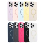 MagSafe-Telefonhülle aus flüssigem Silikon in Reinfarbe, For iPhone 16 Plus, For iPhone 16 – Bild 2