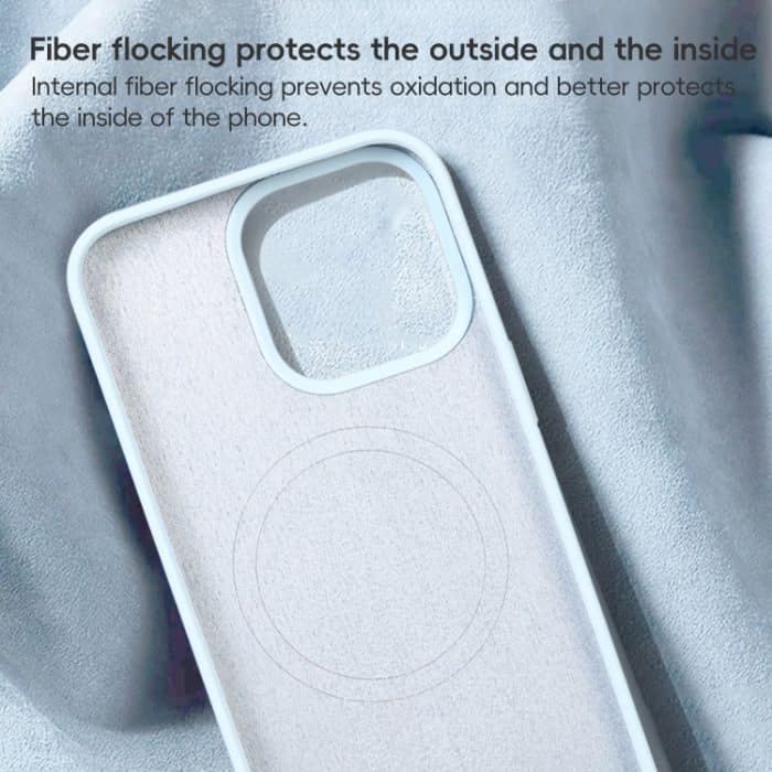 MagSafe-Telefonhülle aus flüssigem Silikon in Reinfarbe, For iPhone 14 Pro, For iPhone 14 Pro Max – Bild 9