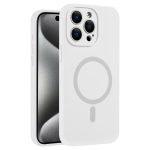 MagSafe-Telefonhülle aus flüssigem Silikon mit feiner Öffnung und reiner Farbe, For iPhone 15 Pro Max, For iPhone 15 Pro