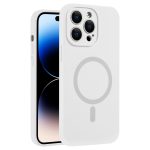 MagSafe-Telefonhülle aus flüssigem Silikon mit feiner Öffnung und reiner Farbe, For iPhone 14 Pro, For iPhone 14 Pro Max