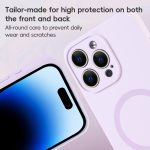 MagSafe-Telefonhülle aus flüssigem Silikon mit feiner Öffnung und reiner Farbe, For iPhone 12 Pro Max, For iPhone 12 Pro – Bild 2