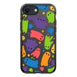 Einfaches Illustrationsmuster Vollständige Abdeckung Handyhülle, For iPhone 7 / 8 / SE 2020 2022