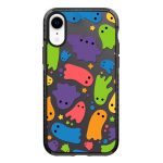 Einfaches Illustrationsmuster Vollständige Abdeckung Handyhülle, For iPhone XR