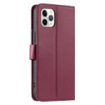 Handyhülle aus Leder mit rhombischer Ringschnalle, For iPhone 11 Pro Max, For iPhone 11, For iPhone 11 Pro, For iPhone X / XS – Bild 3