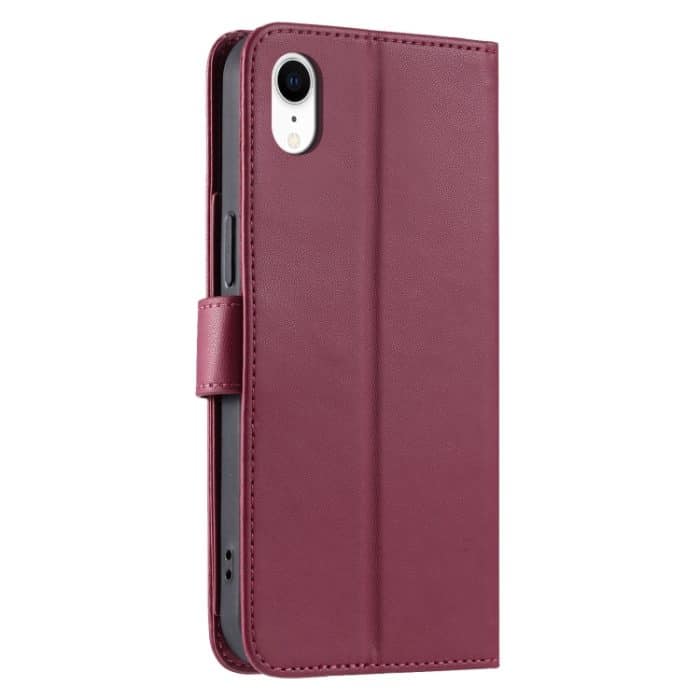Handyhülle aus Leder mit rhombischer Ringschnalle, For iPhone XR, For iPhone XS Max, For iPhone 7 Plus / 8 Plus – Bild 3