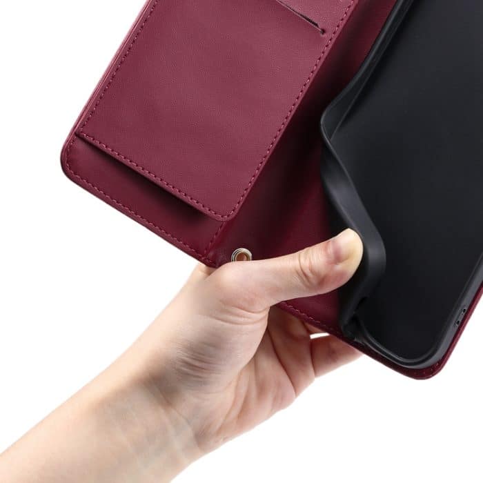 Handyhülle aus Leder mit rhombischer Ringschnalle, For iPhone XR, For iPhone XS Max, For iPhone 7 Plus / 8 Plus – Bild 4