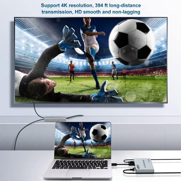 120 m HDMI USB KVM 4K Netzwerk Extender, EU Plug, US Plug, UK Plug – Bild 8