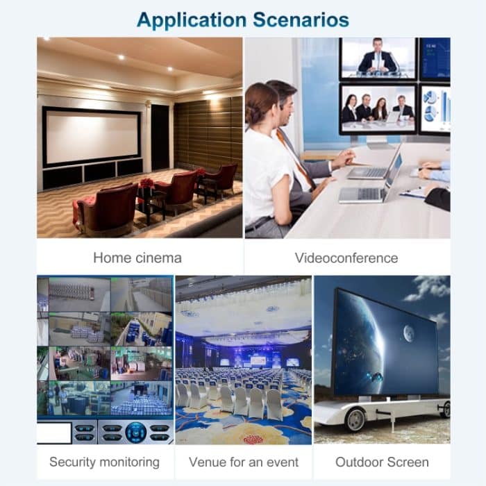 120 m HDMI USB KVM 4K Netzwerk Extender, EU Plug, US Plug, UK Plug – Bild 9