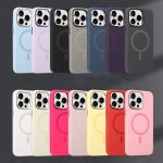 Metalllinsenrahmen Flüssigsilikon MagSafe Telefonhülle, For iPhone 16 – Bild 2