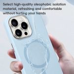 Metalllinsenrahmen Flüssigsilikon MagSafe Telefonhülle, For iPhone 16 Pro – Bild 3