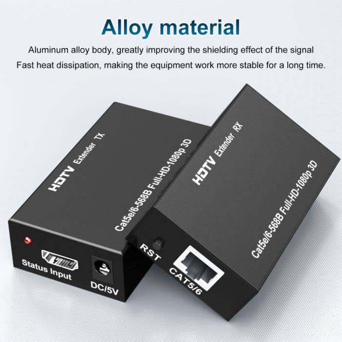 60 m HDTV RJ45-Netzwerkkabelverlängerung, EU Plug, US Plug, UK Plug – Bild 8