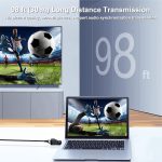 30 m HDTV auf RJ45 Netzwerkkabelverlängerung aus ABS-Material – Bild 7