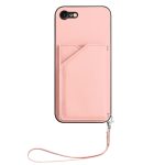 Skin Feel Handyhülle mit vier Kartenfächern und Handschlaufe, For iPhone 7 / 8 / SE 2020 2022, For iPhone 13 Pro Max, For iPhone 13 Pro, For iPhone 13 – Bild 2